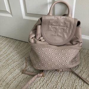 Tory Burch Pink Backpack